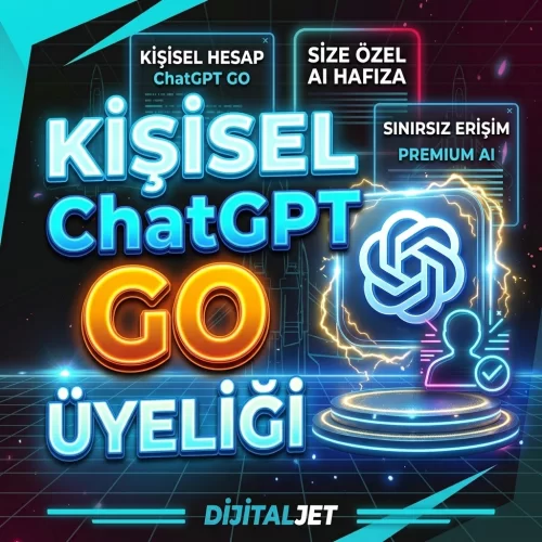 ChatGPT GO Kişisel 1 Aylık - Garanti